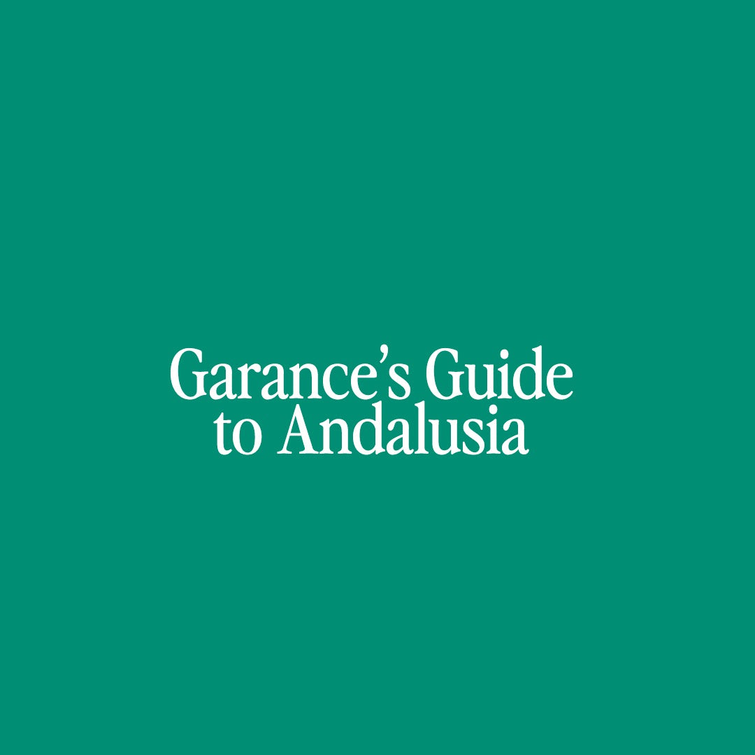 garance dore travel guide andalusia