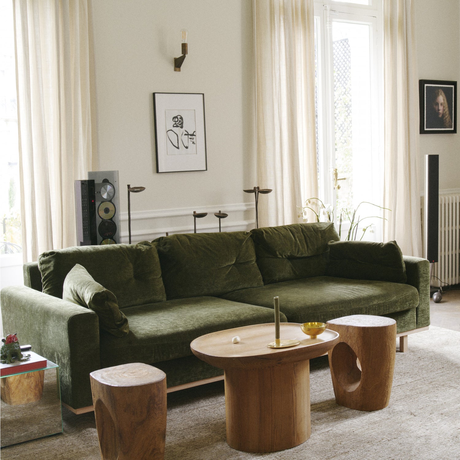 Cecilia Bonstrom home tour paris interiors atelier dore photos