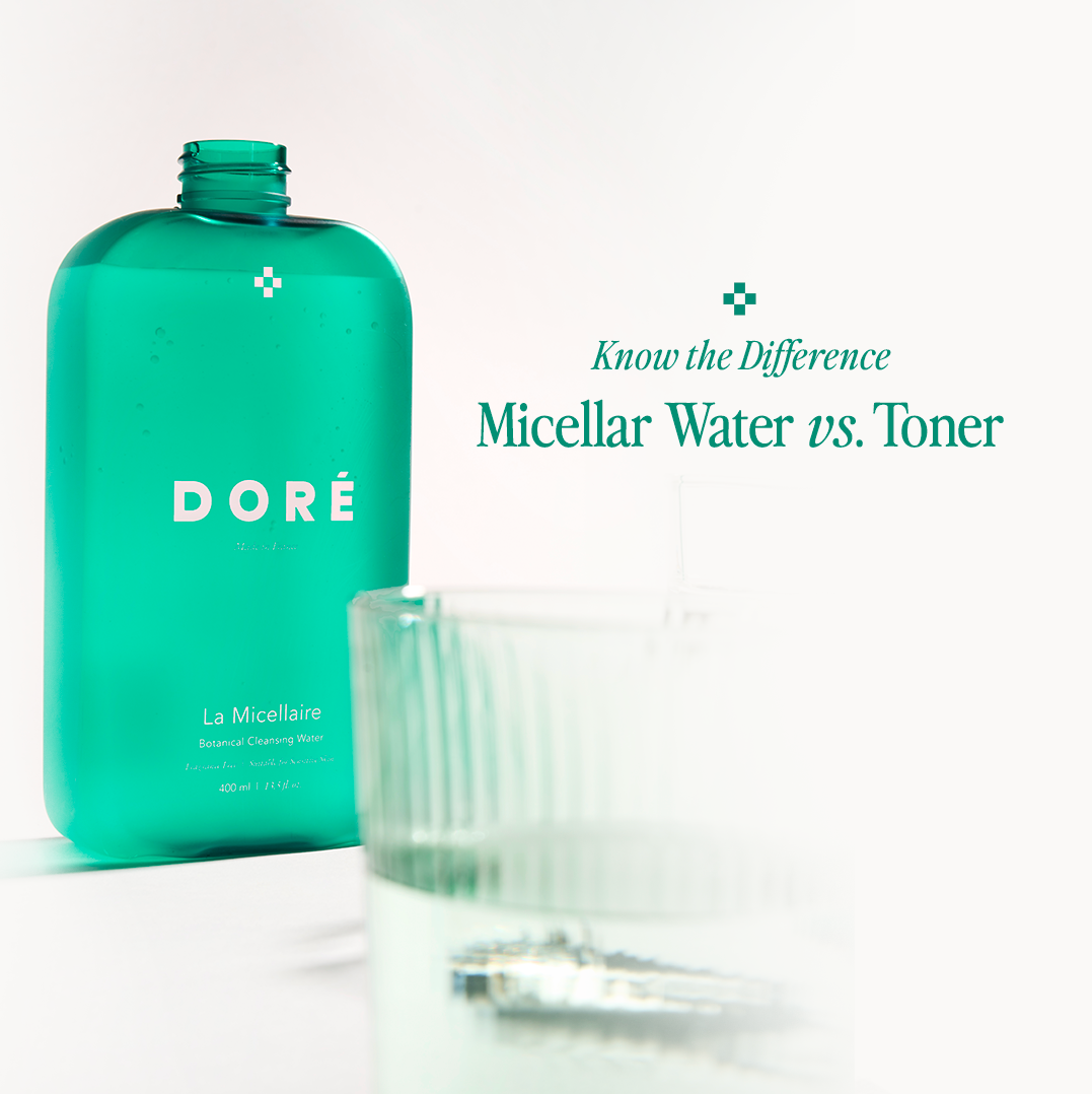 Is there a difference between micellar water and toner?
